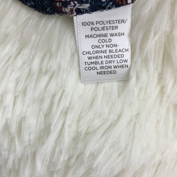 LOFT Long sleeve patterned dress - Picture 4 of 4